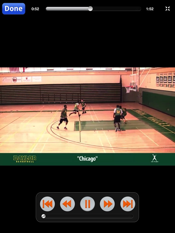 Baylor Man To Man Quick Hitters - With Coach Scott Drew - Full Court Basketball Training Instruction - XL screenshot-3