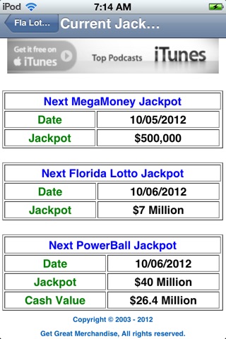 Fl Lottery Results screenshot 4
