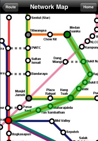 Kuala Lumpur Train Guide screenshot 2