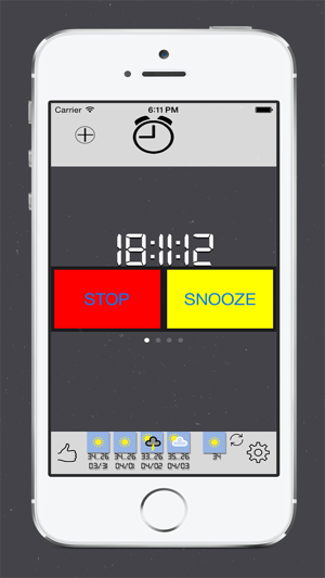 AlarmClock Touch Free