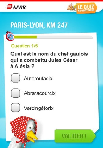 Le Quiz Kilométrique - Autoroute A6 screenshot 4