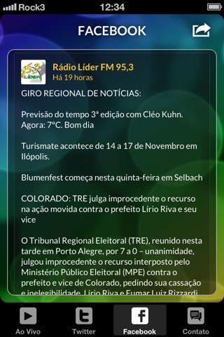 Rádio Líder FM screenshot 3