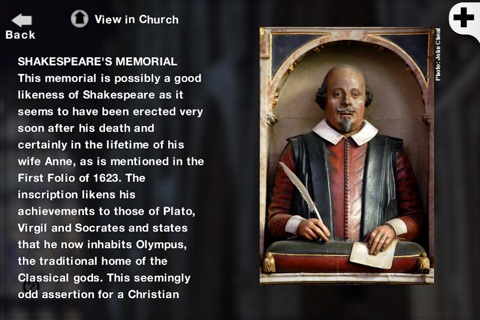 Shakespeare's Church - Holy Trinity screenshot 2