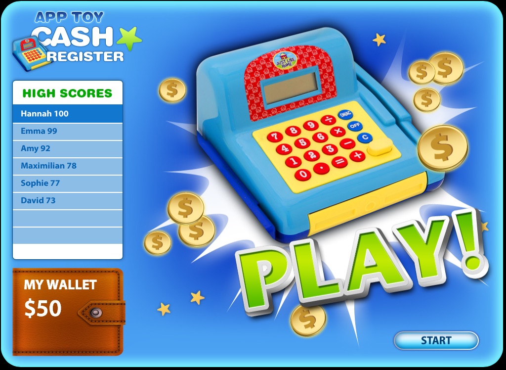 App Toy- Cash Register screenshot 2