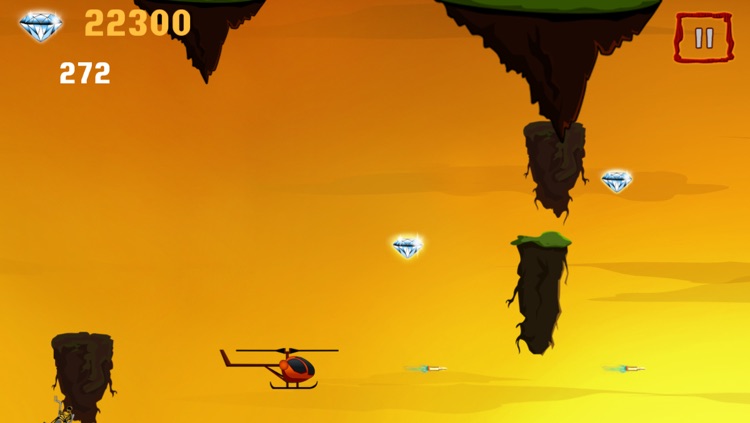 Helicopter crazy race in the valley of the death – A free flying diamond chase game screenshot-4