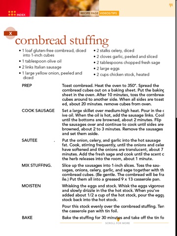 Gluten Free Thanksgiving Baking screenshot 4