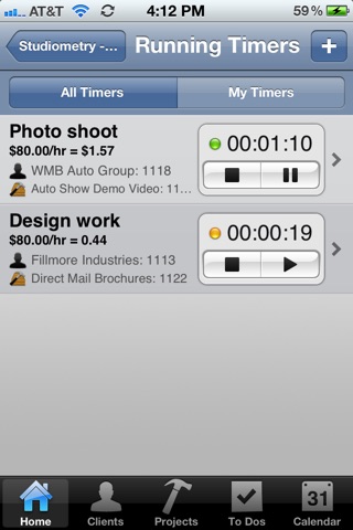 Studiometry Touch screenshot 4