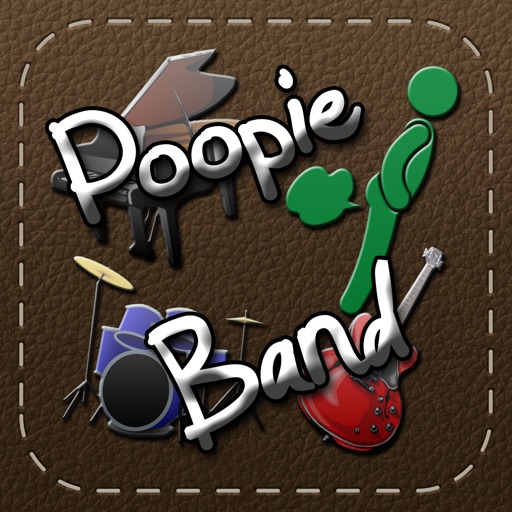Poopie Band - Drums, Piano, Guitar, Beat Pad iOS App