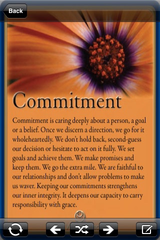 Virtues Reflection Cards
