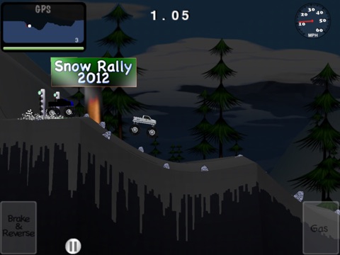 Snow Rally 2012 HD - Free screenshot 4