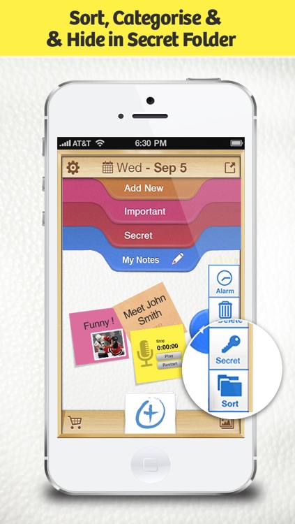 RecordMe Notes Voice Recorder App - Record Audio Memos, Business Meeting Note And School Lecture Recording screenshot-3