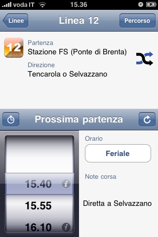 iPadova screenshot 3