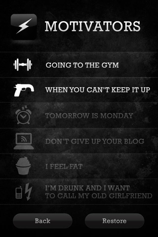 Motivator. The motivation you need to cope with everyday life. screenshot 2