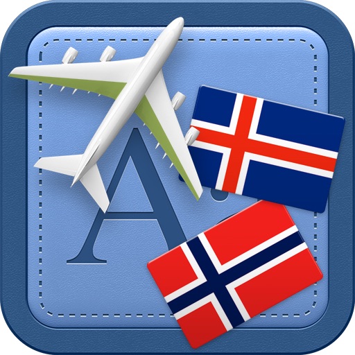 Traveller Dictionary and Phrasebook Icelandic - Norwegian icon