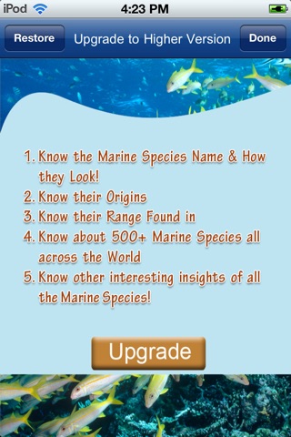 Marine Species of World screenshot 4