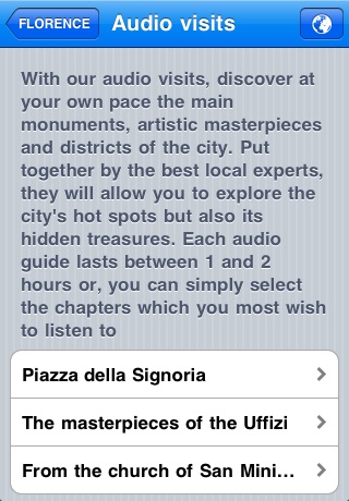 Florence Travel Guide with audio visits and videos screenshot 3
