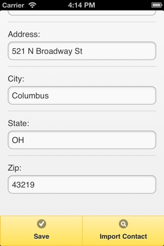 Address Book - Navigate Quick screenshot 2