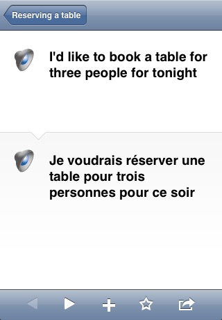 Collins English<->French Phrasebook & Dictionary with Audio screenshot 2