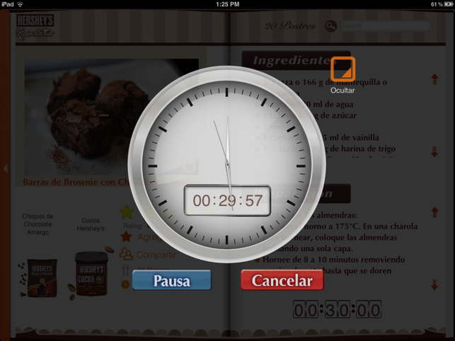 Recetario Hershey's® Repostería(圖4)-速報App