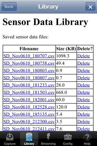 Sensor Data screenshot 3