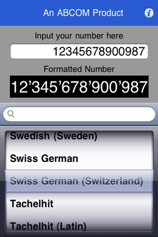 Number Formatter screenshot 2