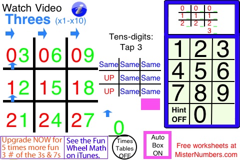 Tic Tac Toe Threes