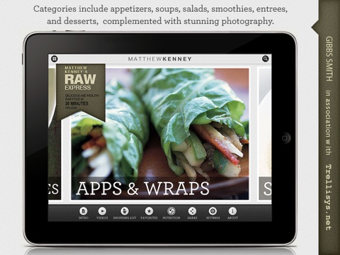 Matthew Kenney's Raw Express : Delicious and healthy raw food in thirty minutes or less. screenshot 2