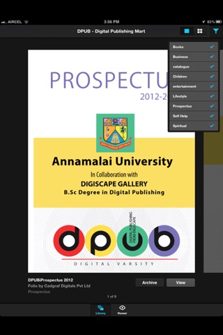 DPUB Digital Publishing Mart screenshot 2