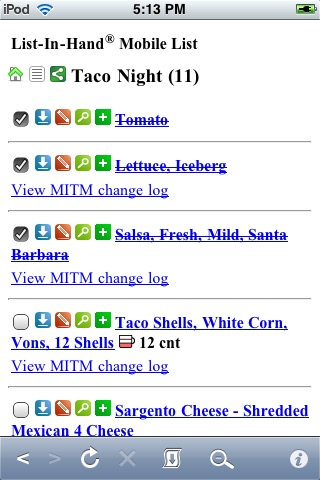 List-In-Hand® Mobile List screenshot 3