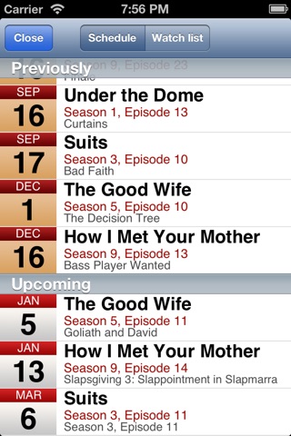 tv show tracker 2 screenshot 3