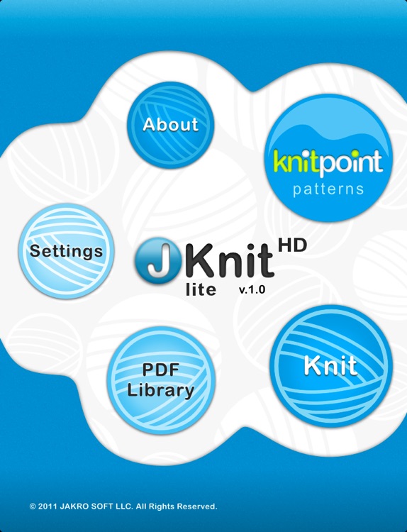 JKnit HD Lite - Knitting Pattern Reader for iPad