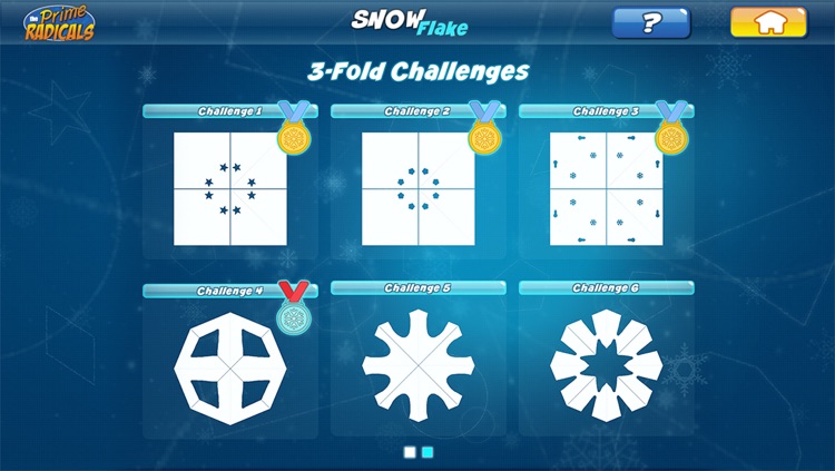 Prime Radicals: Snowflakes screenshot-3