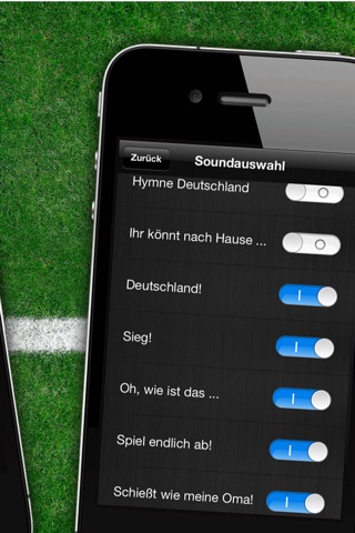 Fußball Jubel & Tröte screenshot 2