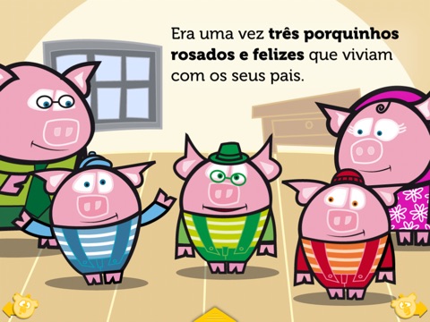 THE THREE LITTLE PIGS HD. ITBOOK STORY-TOY. screenshot 2