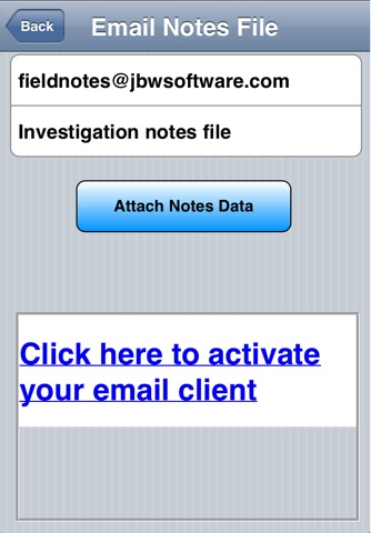 iFieldNote screenshot 3