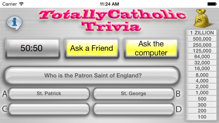 Totally Catholic Trivia, Full Version