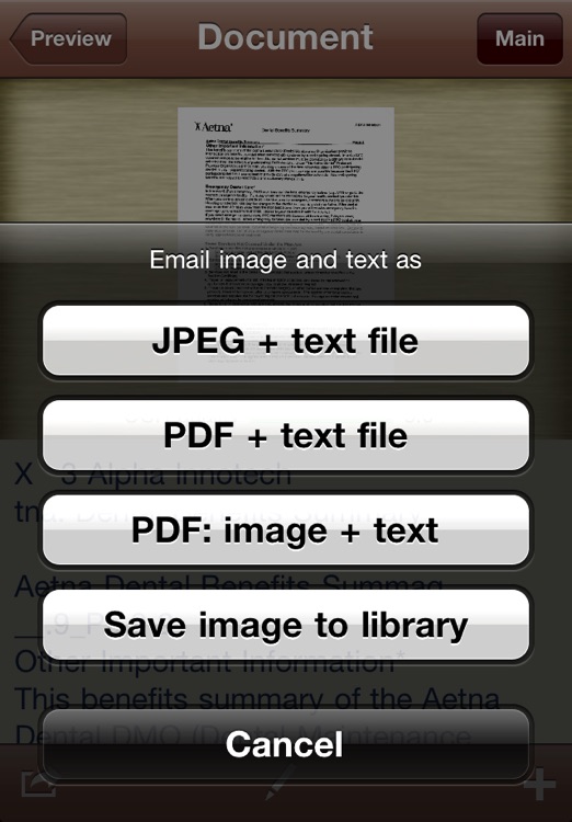 Perfect OCR: document scanner with high quality OCR screenshot-3
