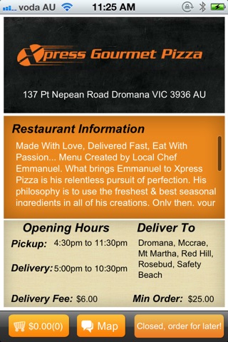 Xpress Gourmet screenshot 3