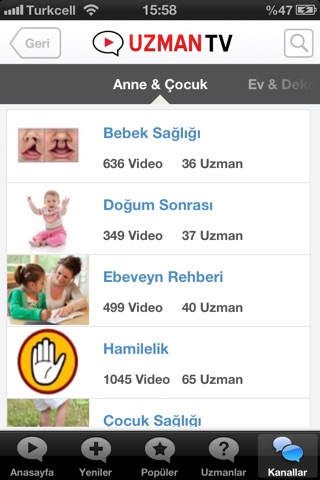 UZMANTV screenshot 3