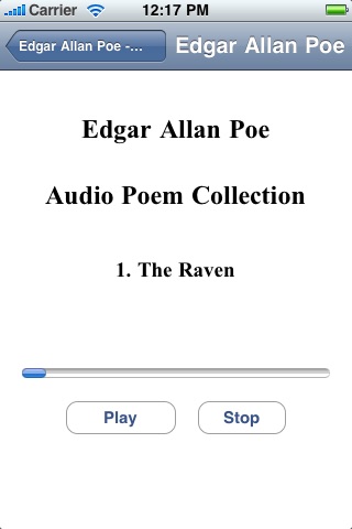 Edgar Allan Poe - Audio Poem Collection
