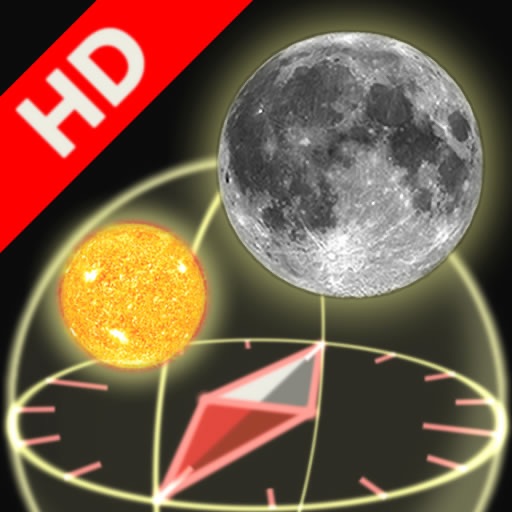 3D Sun&Moon Compass HD icon