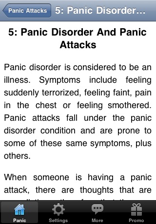 How to Stop and Cure Panic Attacks screenshot 4