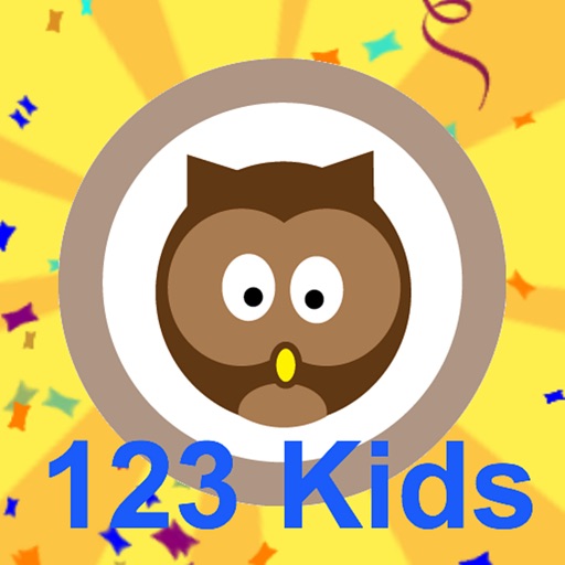 123 kids write icon