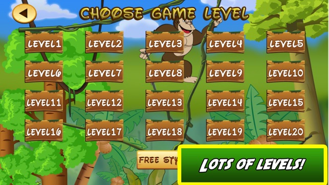 Gorilla King Jungle Swing Free - Fun Physics Game(圖2)-速報App