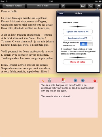 Mallarmé: Poésies for iPad screenshot 2