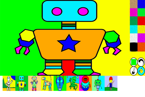 KidsColor Robot screenshot 2