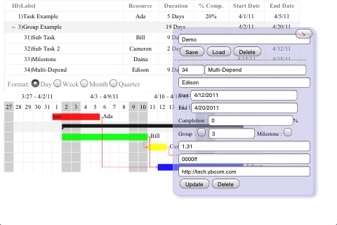 Gantt Charts screenshot 4