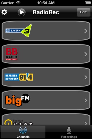 RadioRec Germany screenshot 2