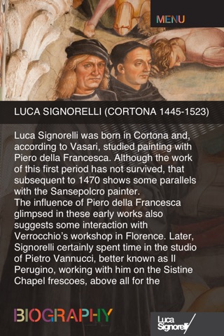 Exhibition Luca Signorelli screenshot 2