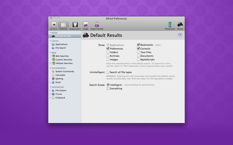 Alfred Efficiency Software For Mac